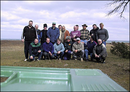 Gruppen p Langelandsturen 2001
